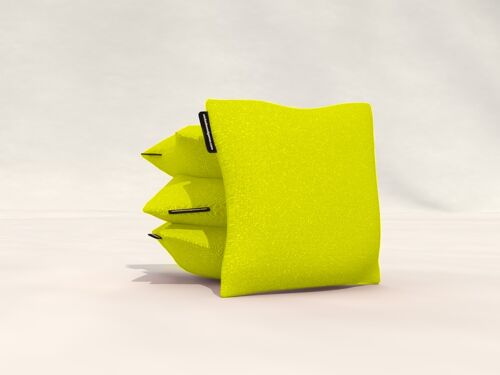 Cornhole Bags - 2x4 Bags - Yellow & Green