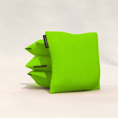 Bolsas Cornhole - Bolsas 2x4 - Verde y Amarillo