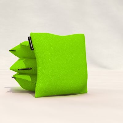 Cornhole Taschen - 2x4 Taschen - Grün & Gelb
