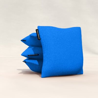 Cornhole Bags - 2x4 Bags - Blue & Black
