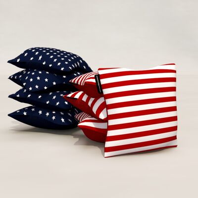 Cornhole Bags - America - 2x4 Bags