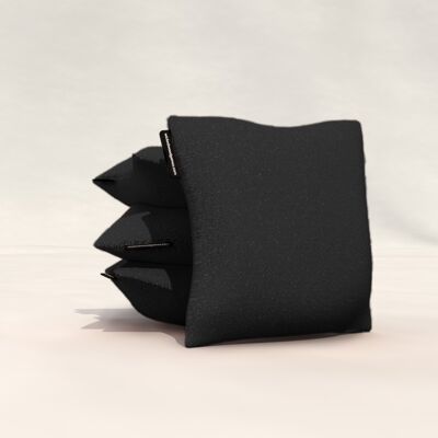 Cornhole Taschen - 1x4 Taschen - Schwarz