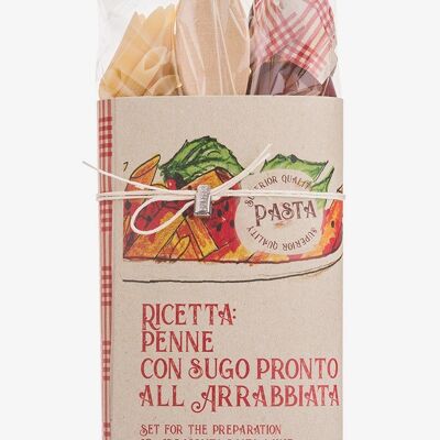 Kit de pasta Penne all'Arrabbiata