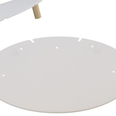 PK424-041D Flat Jewelry Display White 15x24x4cm