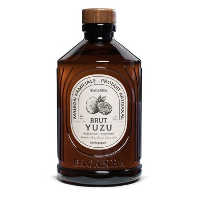 Roher Bio-Yuzu-Sirup