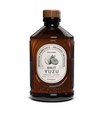 Sirop Brut de Yuzu Bio 1