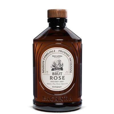 Organic Raw Rose Syrup