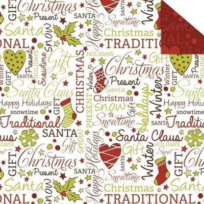 Cardboard "Christmas Tradition 02", 49.5 x 68 cm