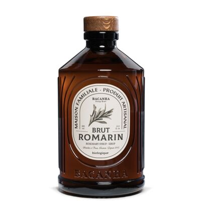 Raw Organic Rosemary Syrup