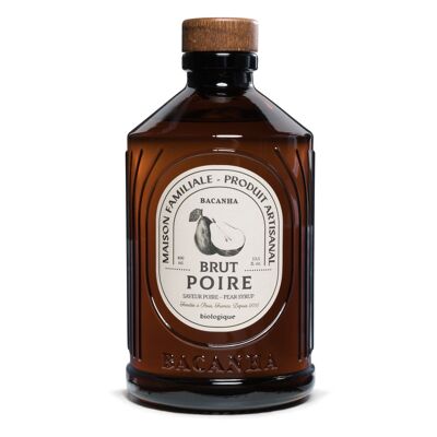 Sirop Brut de Poire Bio