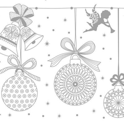 Magic paper "Christmas balls", DIN A4