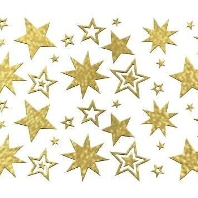 "Stars, gold" tape