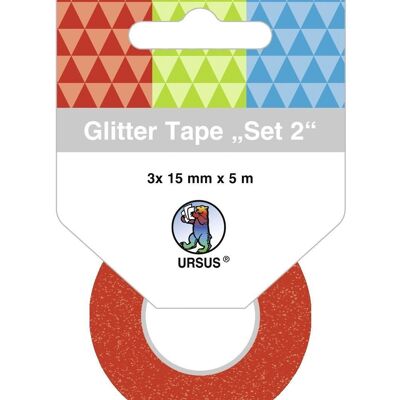 Glitter tape set of 3 "2"