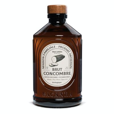 Sirop Brut de Concombre Bio