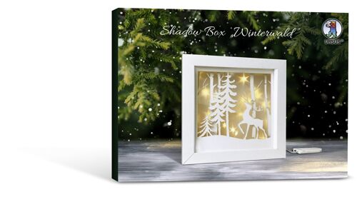 Shadow Box "Winterwald"