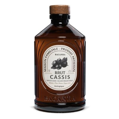 Organic Blackcurrant Raw Syrup