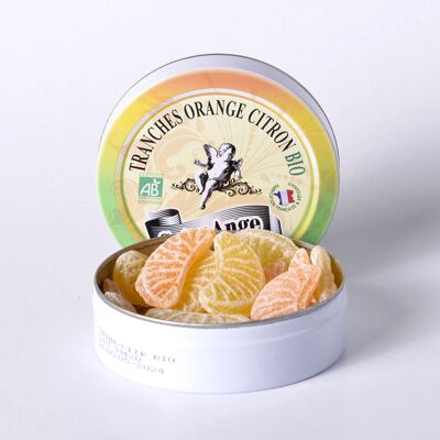 Saint-Ange saveur BIO Orange Citron- boite de 50g