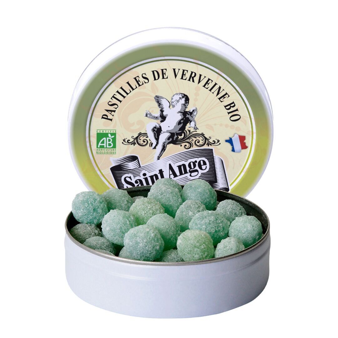 Santo Ángel ORGÁNICO | Dulces Artesanales | Sabor Verbena | caja de 50g