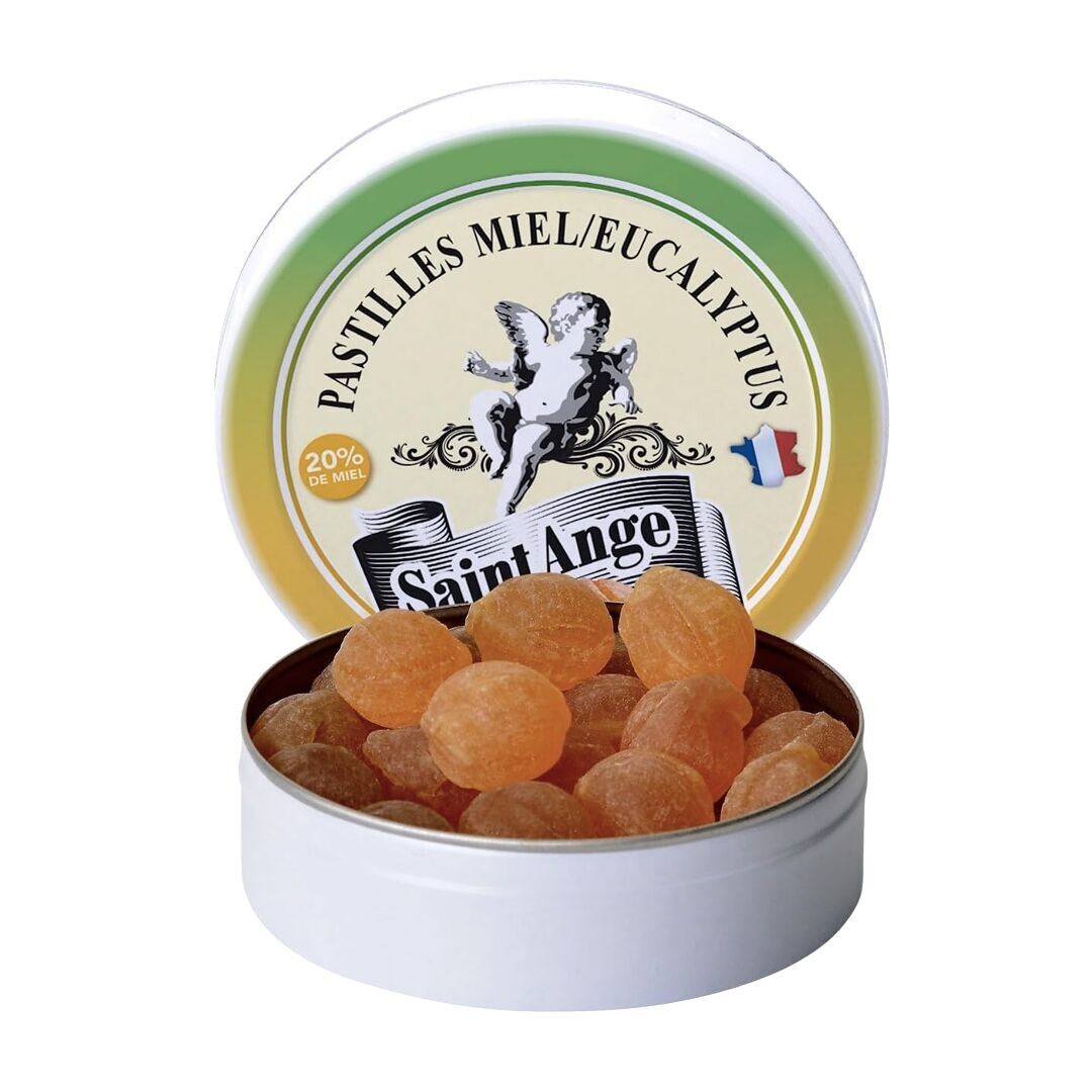 Santo Ángel | Dulces Artesanales | Sabor Miel Eucalipto | caja de 50g