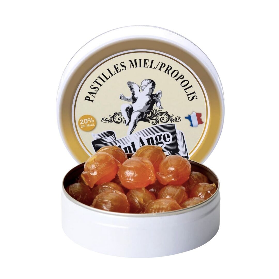 Santo Ángel | Dulces Artesanales | Sabor Miel Propóleo | caja de 50g