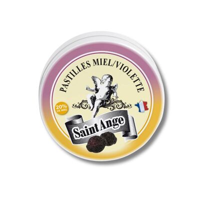 Saint Ange | Handmade Candies | Honey Violet Flavor | Box of 50g