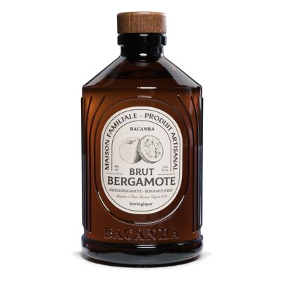 Organic Bergamot Raw Syrup