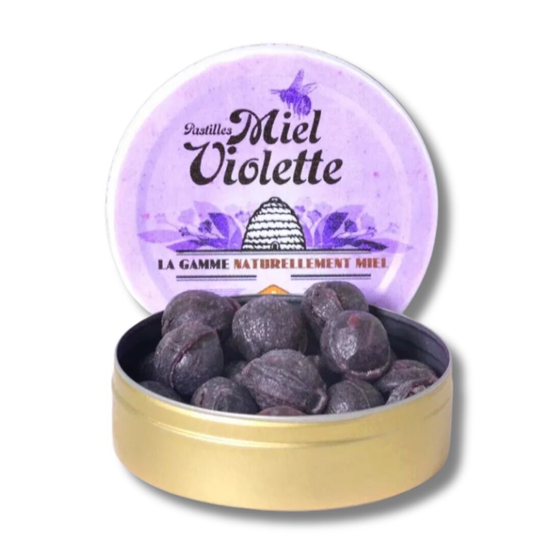 Apifarma | Dulces Artesanales | Sabor Miel Violeta | caja de 50g