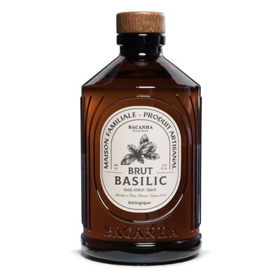 Raw Organic Basil Syrup