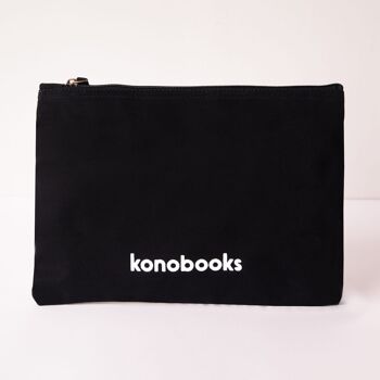 KonoBag BlackBasic - Pochette - Coton Bio OCS 5