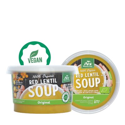 Soupe Originale Aux Lentilles Rouges 100% Bio (225GR)