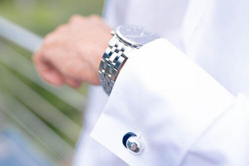 Boutons de Manchette Caskate - Cufflinks Blue