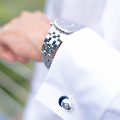 Boutons de Manchette Caskate - Cufflinks Blue