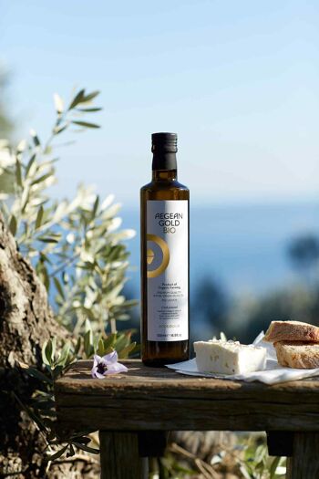 Aegean Gold, 50CL en bouteille, HUILE D'OLIVE EXTRA VIERGE BIOLOGIQUE IGP LESVOS 4