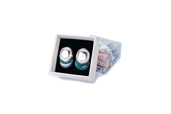 Boutons de Manchette Caskate - Cufflinks Green 2