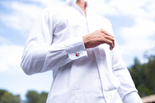 Boutons de Manchette Caskate - Cufflinks Orange