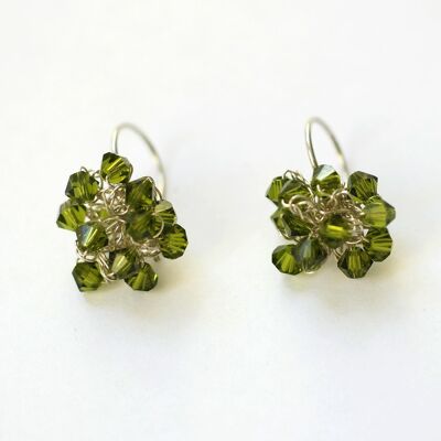 swarovski earrings olive o12zi
