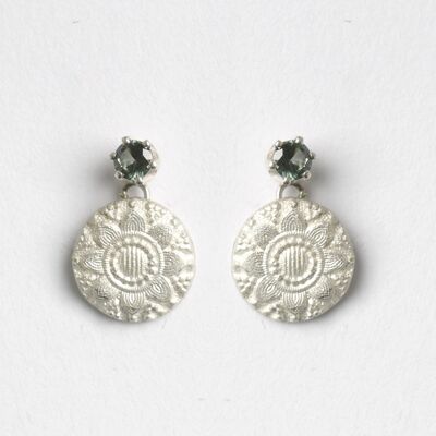 Middelburg earrings with tourmaline