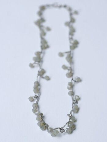 collier swarovski gris fumé s55