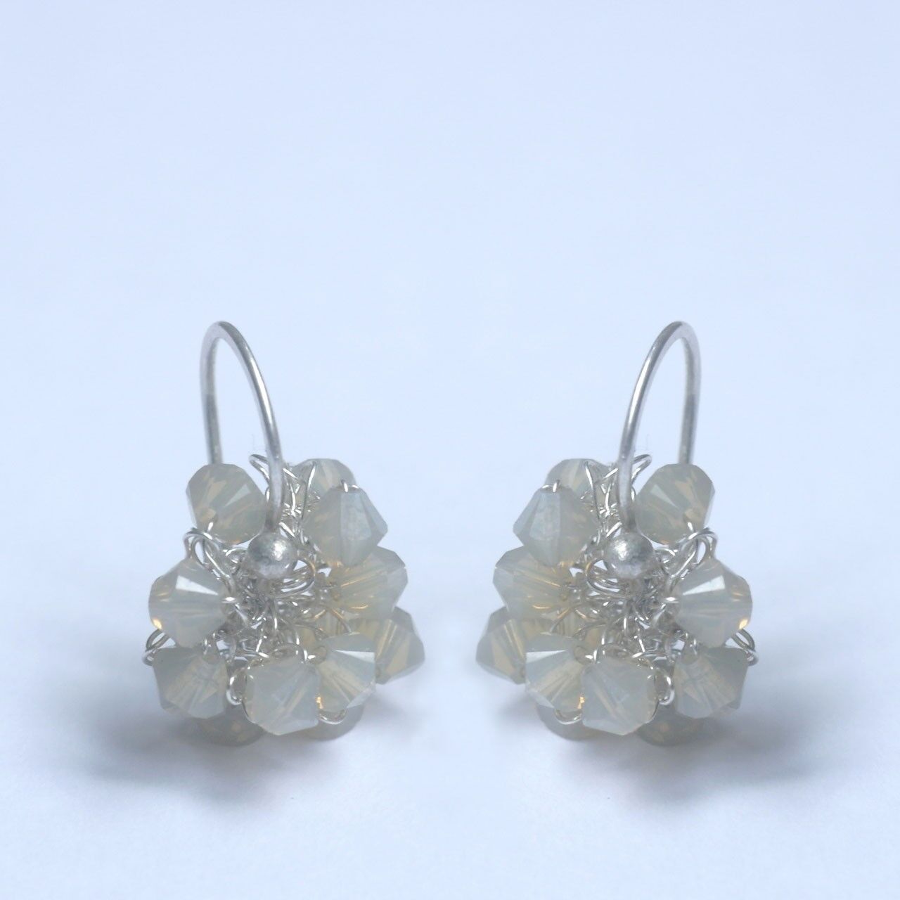 pendientes swarovski ahumado o12zi