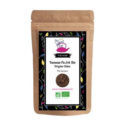 Black tea: Organic pu erh 50G