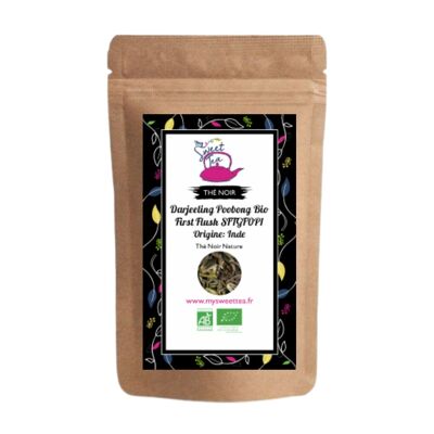 Té negro: Darjeeling Poobong orgánico 50g