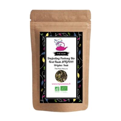 Black tea: Organic Darjeeling Poobong 50g