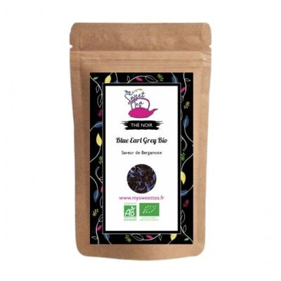 Té negro: Blue Earl Grey orgánico 50g