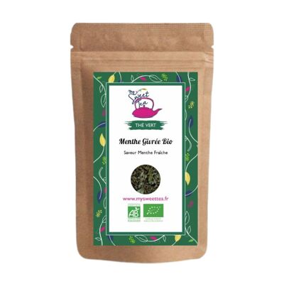 Green tea: Organic Frosted Mint 100g