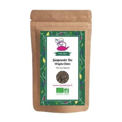 Green tea: Organic gunpowder 50g