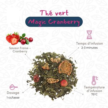 Thé vert : Magic Cranberry 50g 2