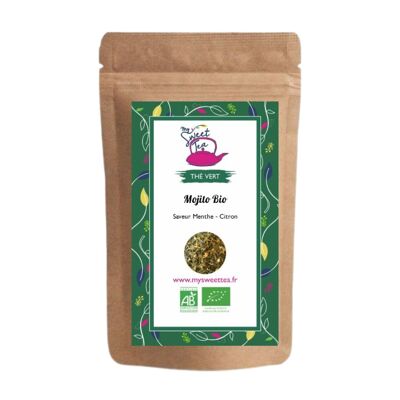 Tè verde: Mojito biologico 100g