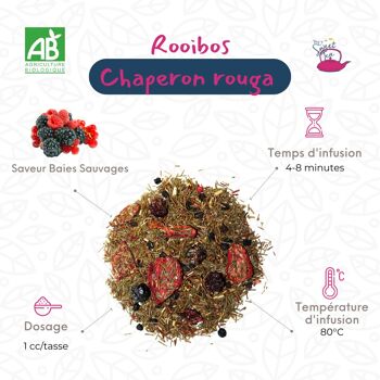 Rooibos : Chaperon Rouge bio 50g 2