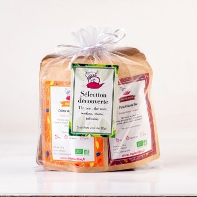Discovery Sachets 5 Kinds: Green Tea, Black Tea, Rooibos, Herbal Tea, Infusion