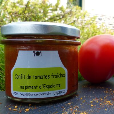 Tomaten-Confit mit Espelette-Pfeffer